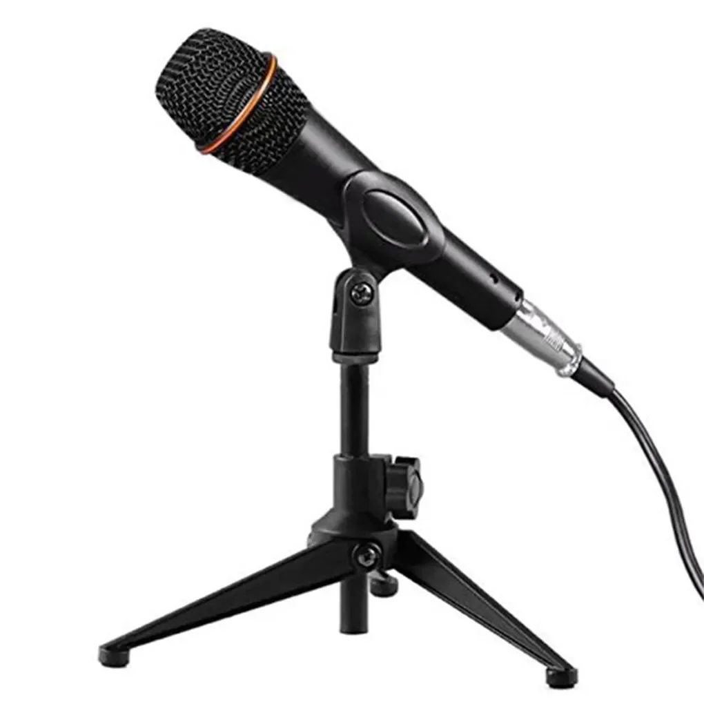 

Microphone Holder Stand Foldable MIC Desktop Tripod for PC YouTube Video Skype Chatting Gaming Podcast Recording