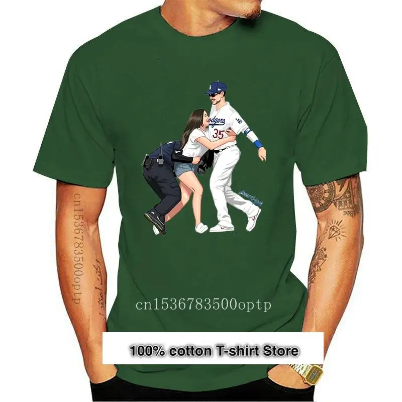 

Camiseta de Dodgers Bellinger, индивидуализированная camiseta, разноцветная, хлопчатобумажная рука, подарок для ella