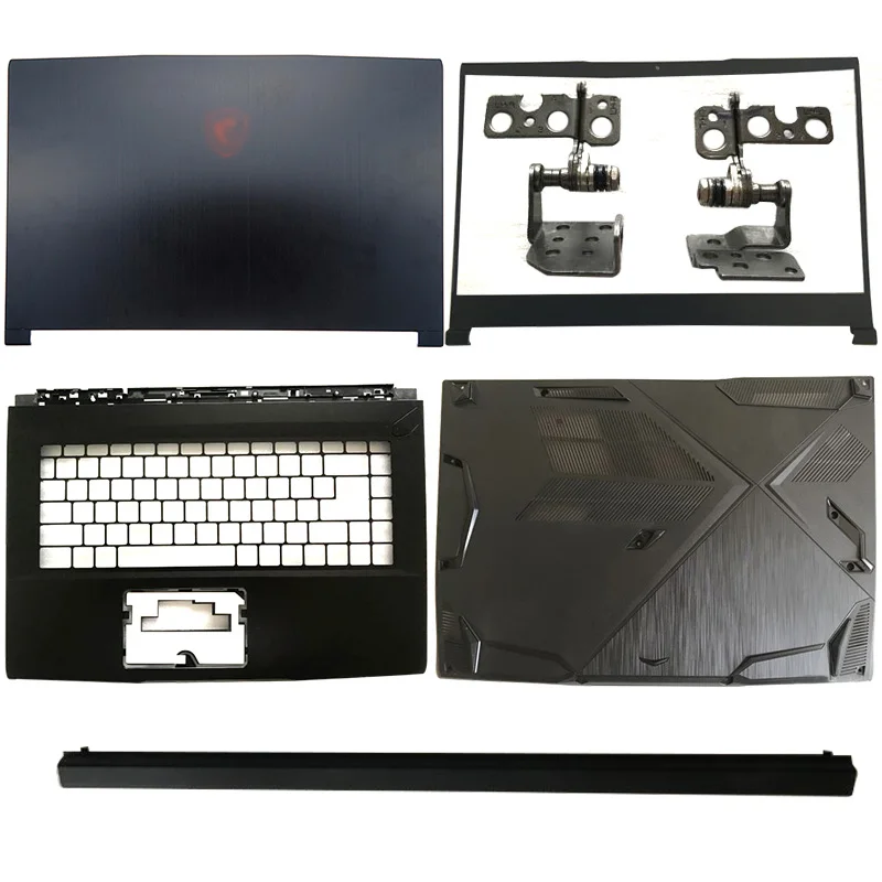 

NEW For MSI GF63 8RC 8RD GF63VR MS-16R1 MS-16R3 GF65 MS-16W1 Case LCD Back Cover/Front Bezel/Hinges/Hinge Cover