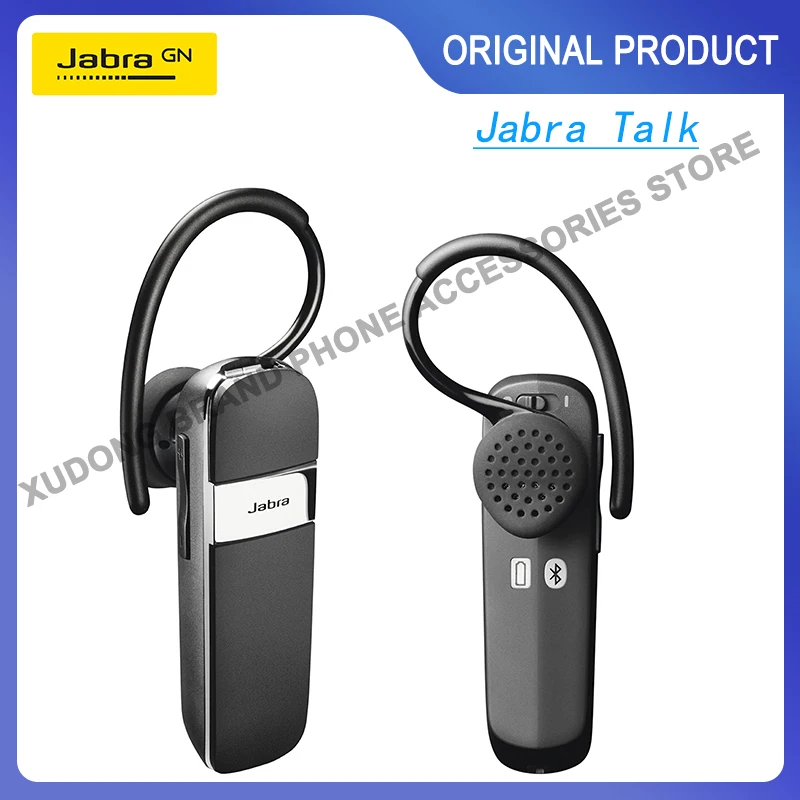 Оригинальная Беспроводная Bluetooth моно гарнитура Jabra Talk, технология голосового разрешения HD с микрофоном, поток GPS и медиа, деловые наушники, г...