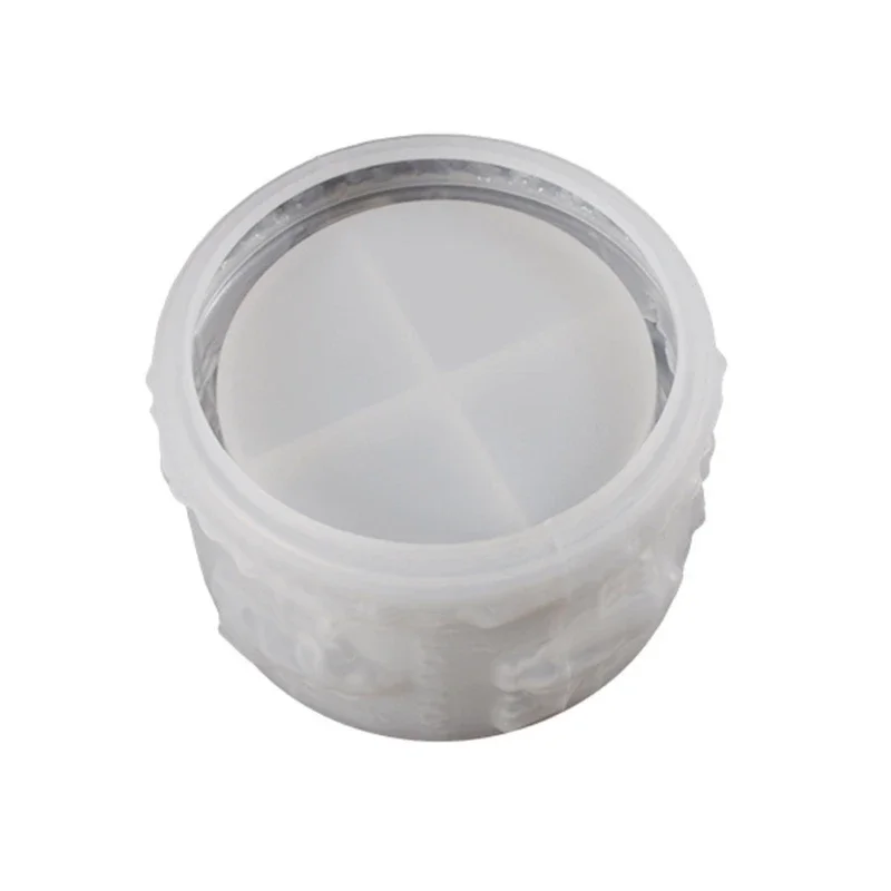 Силиконовая форма коробка для хранения кристальная из эпоксидной смолы