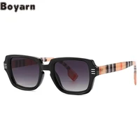 boyarn eyewear narrow model catwalk scottish sunglasses mens fashion street cat eye oculos sunglasses