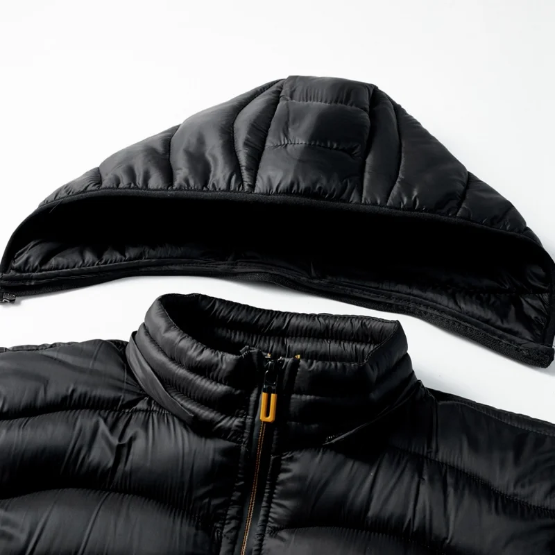 Men's Cotton Jacket Down Cotton Jacket Fashion Trend Hooded Cotton Jacket for Men In Europe and America