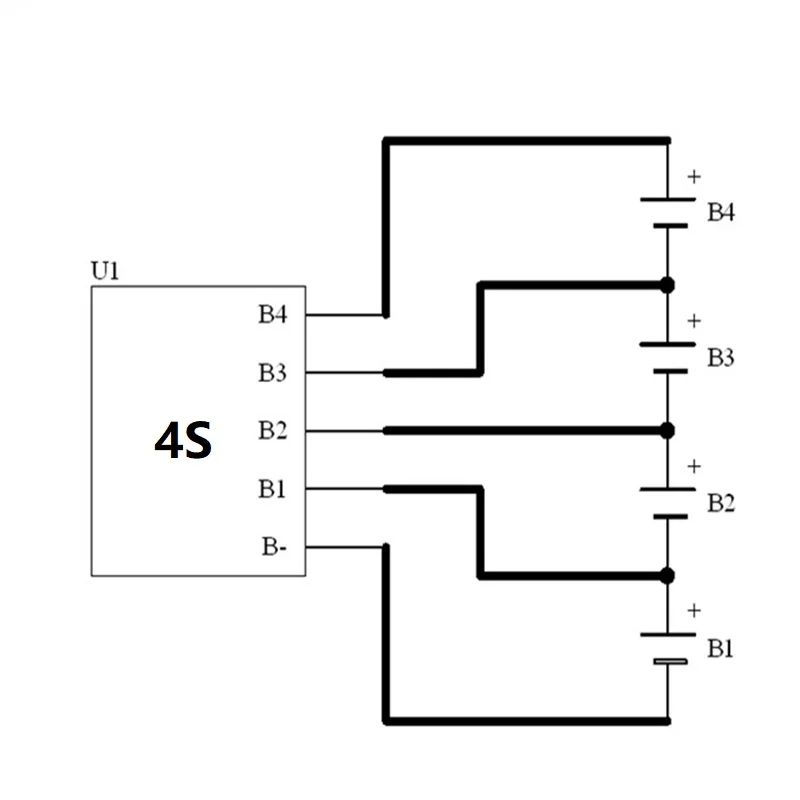 4S 5A Whole Group Balancer Active BMS Board Lithium Lipo Lifepo4 Battery Equalizer Energy Transfer Capacitor 3S 5S 7S 8S 10S 16S