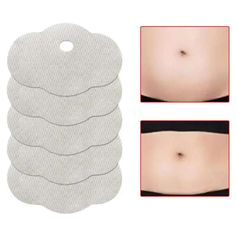 

Belly Slimming Patch 5 Pieces Belly Burning Fat Slimming Patches Natural Herbal Abdomen Waist Sticker Navel Sticker For Women