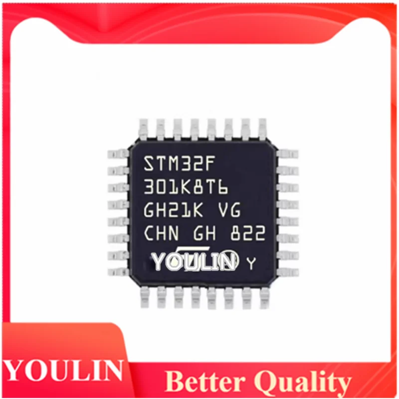 

Микроконтроллер STM32F301K8T6, микроконтроллер 32-разрядный, микроконтроллер с микроконтроллером ARM, 5 шт.
