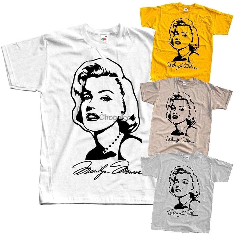 Мужская футболка с постером Мэрилин Монро V3 все размеры S 5XL |