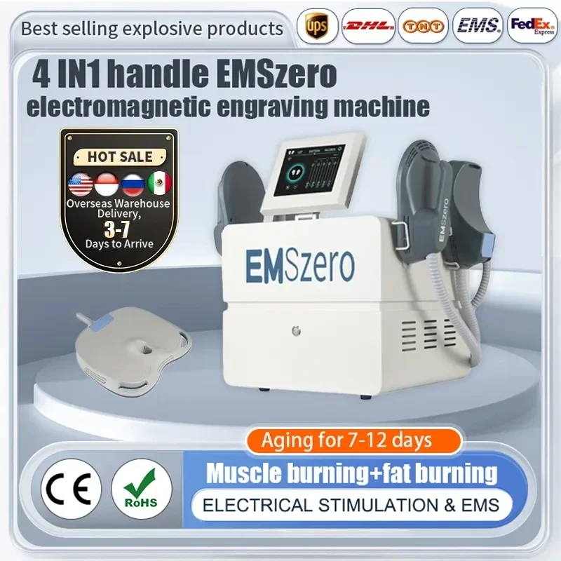 Emszero Neo Sculpt Machine Портативная EMS HIEMT RF Электромагнитное удаление жира Схудение