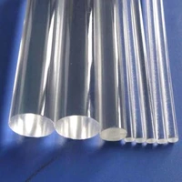 customized cut length diameter 12mm16mm20mm clear acrylic plexiglass lucite rod round pmma bar rolling pins