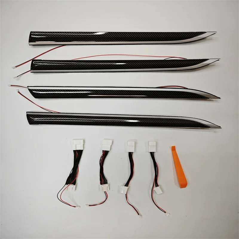 

Атмосферная лампа подходит для Toyota Highlander 2015-2019, накладка на дверь, приборная панель, светильник, четырехдверный декоративный светильник, аксессуар