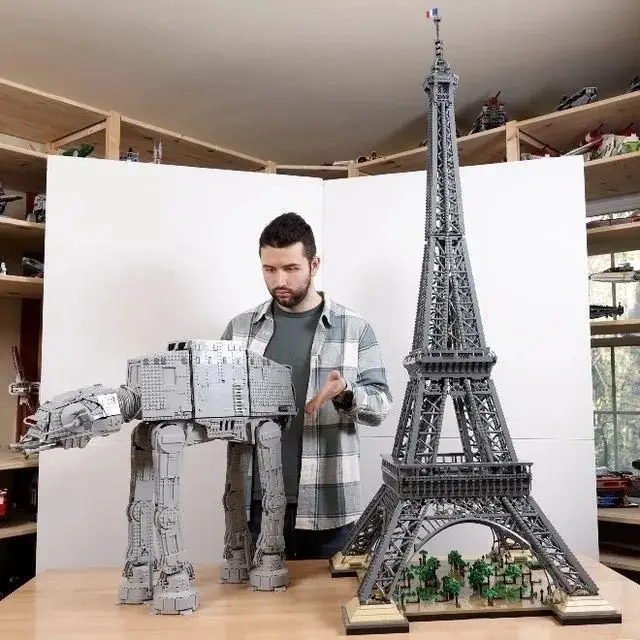 

Creatoring Expert 10307 Eiffel Tower Paris Architecture Tallest Model Building Set Blocks Bricks Toys For Adults Children 75313