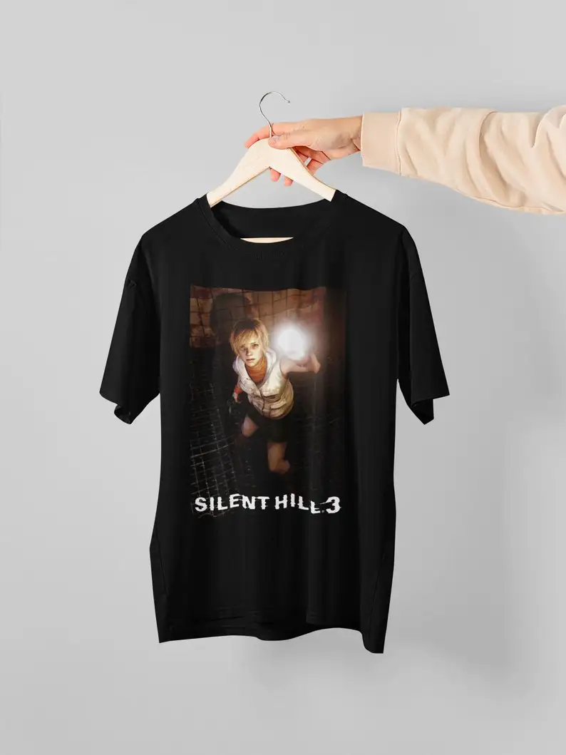 Heather Mason Silence Hill 3 футболка премиум-класса унисекс персонаж искусства Silent любители