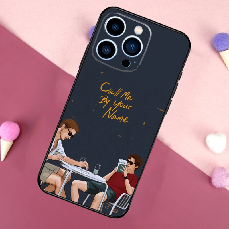 Чехол Зов меня своим именем для iPhone 16 15 Pro Max 11 12 13 Mini 14 Plus XR 16e задняя крышка