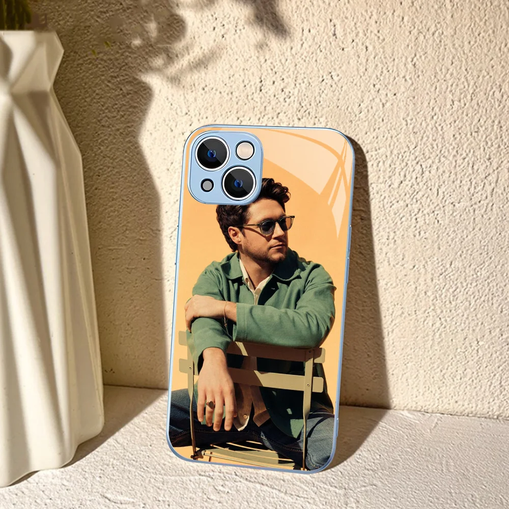 Singer N-Niall H-Horan Phone Case For IPhone 14 13 12 Mini 11 Pro XS Max X XR Plus Tempered Glass Cover