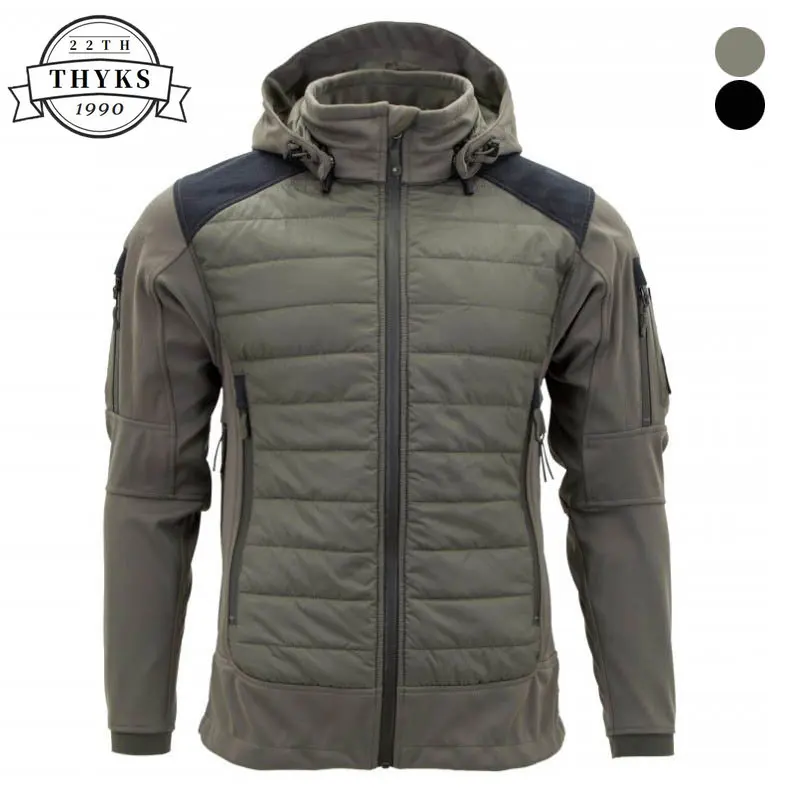 Military Soft Shell Shark SkinTactical Jacket Men Detachable Hood Multi-pocket Quilted Thick Jackets Winter Warm Windproof Coat