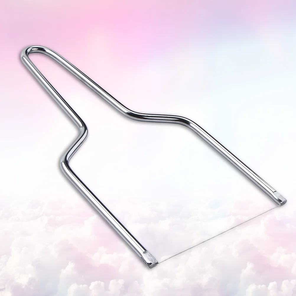 

2pcs Stainless Steel Cheese Slicer Butter Cutting Board Multi-functional Cheese Kitchen Tool for Home Bakery