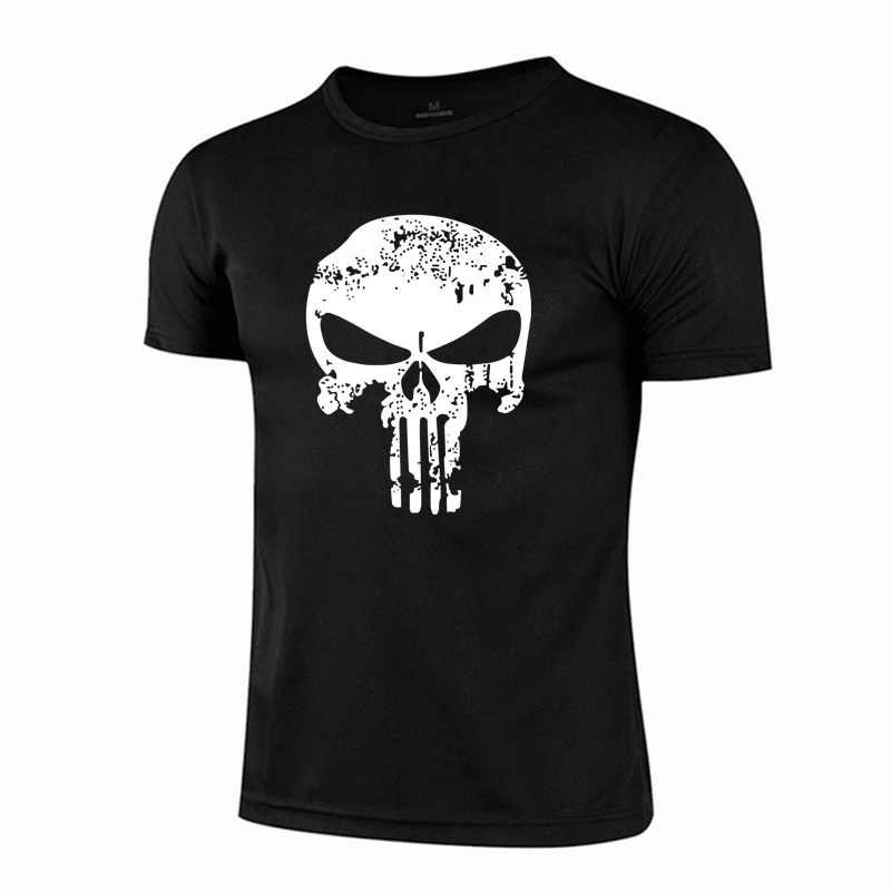 

Summer Breathable Gym Clothing Outdoor T-Shirts Quick-Drying Fitness Bodybuilding Shirt For Men Workout Training Running T-Shirt