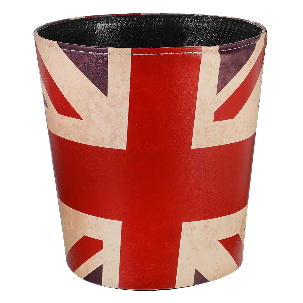 

1pc Retro Waste Container Basket Storage Bin Creative Office Home Trash Can