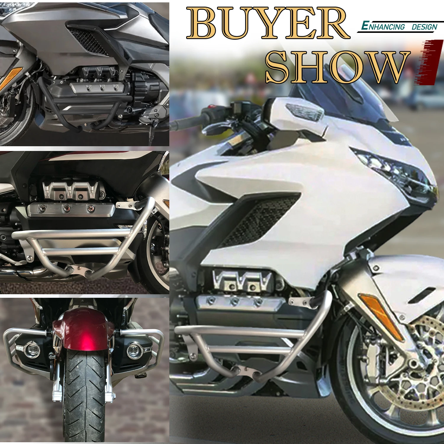 Запасные части для мотоцикла бампер защита двигателя Honda GL1800 F6C 2018 2019 2020