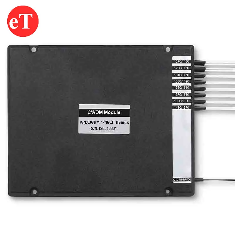 16CH 16 каналов 1260 ~ 1620nm ABS коробка WDM устройство фильтра osma Mux Demux модуль