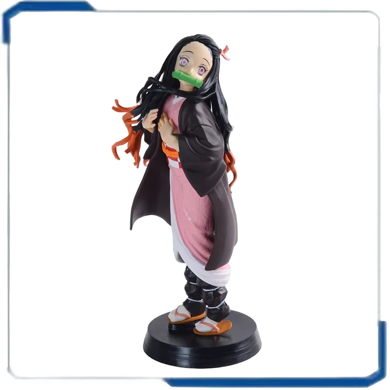 

Demon Slayer Japanese Anime Figures Charming Stand Cute Kamado Nezuko Cute Cartoon Anime Characters Put Up A Birthday Present