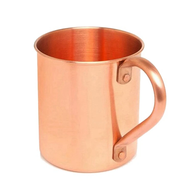 

2Pcs Pure Copper Cup Creative Copper Handmade Durable Moscow Cocktail Glass,Used In Restaurants, Bars,Parties,Kitchens