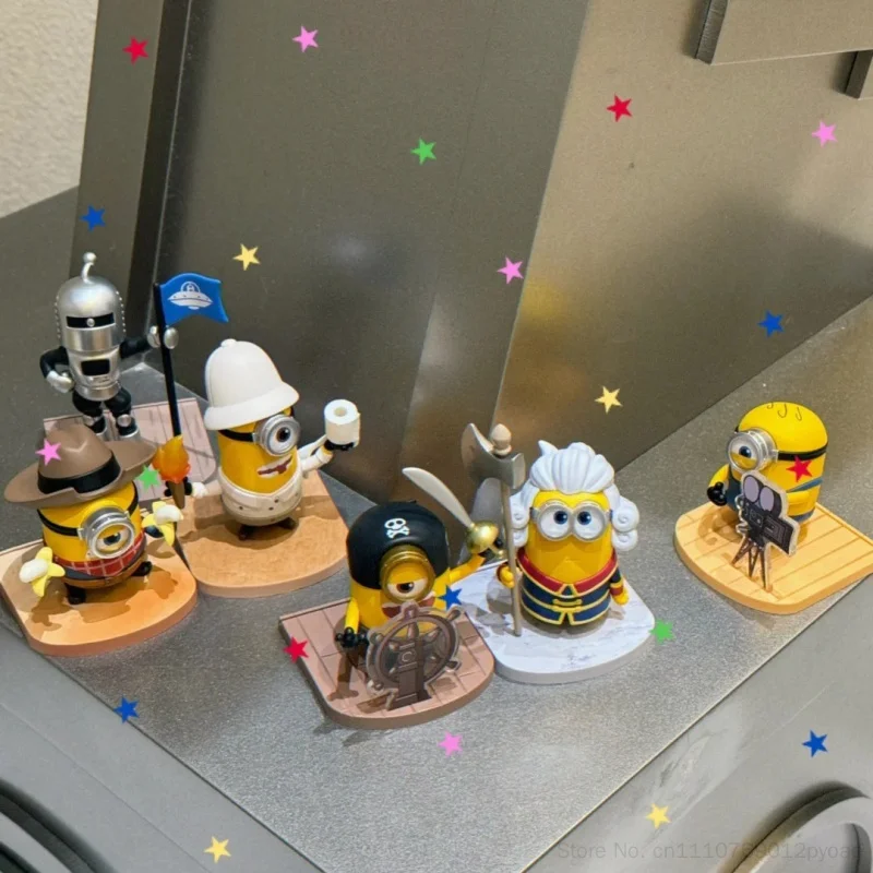 Фото POP MART Blind Box Original Illuminations Minions Monsters Series Anime Figure Model Trendy Toy Doll Desktop Decor Adult Gift №4