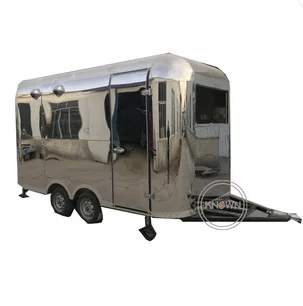 2023 многофункциональные недорогие мобильные прицепы из нержавеющей стали 5 м для