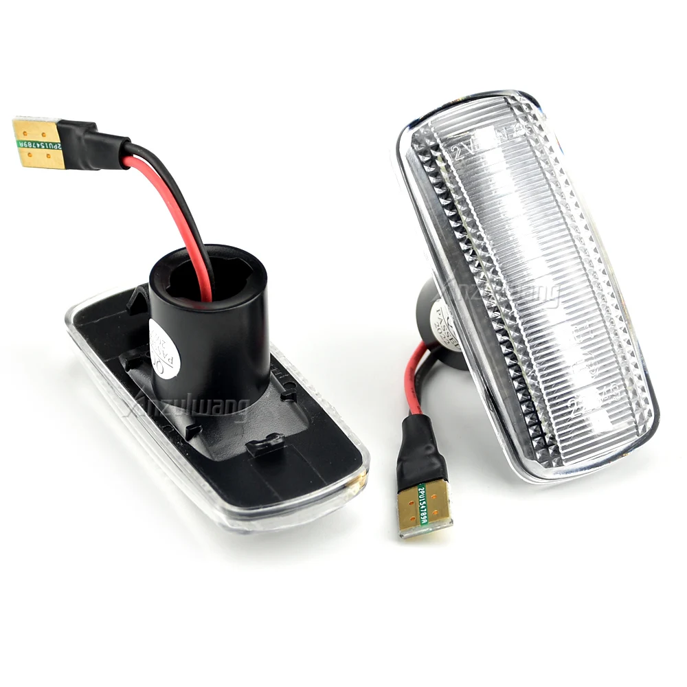 2 динамических боковых габаритных фонаря 30 светодиодных указателей поворота для