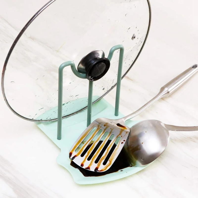 Многофункциональная подставка для кухонной лопатки ложки держатель крышки