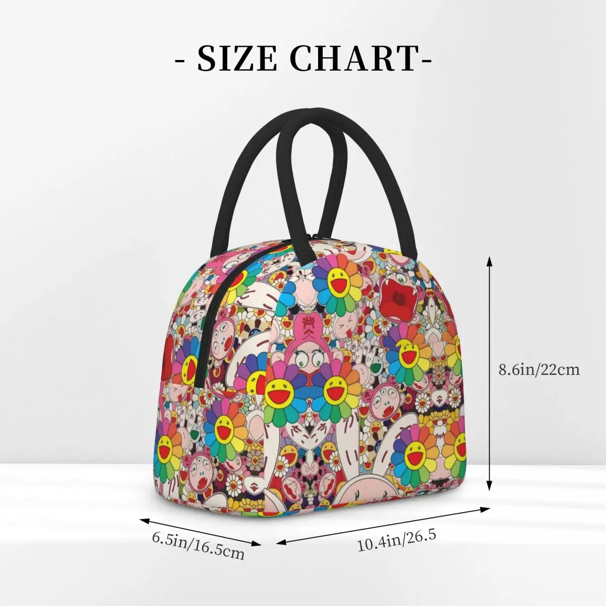 Takashi-Murakami сумка для обеда школы водонепроницаемый термохолодильник пикника