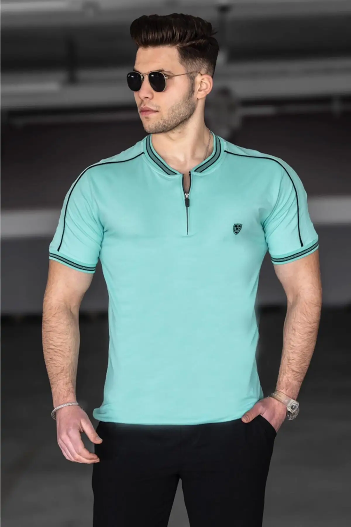 

Men Mint Polos Men's T-Shirts Sport Stylish 2021