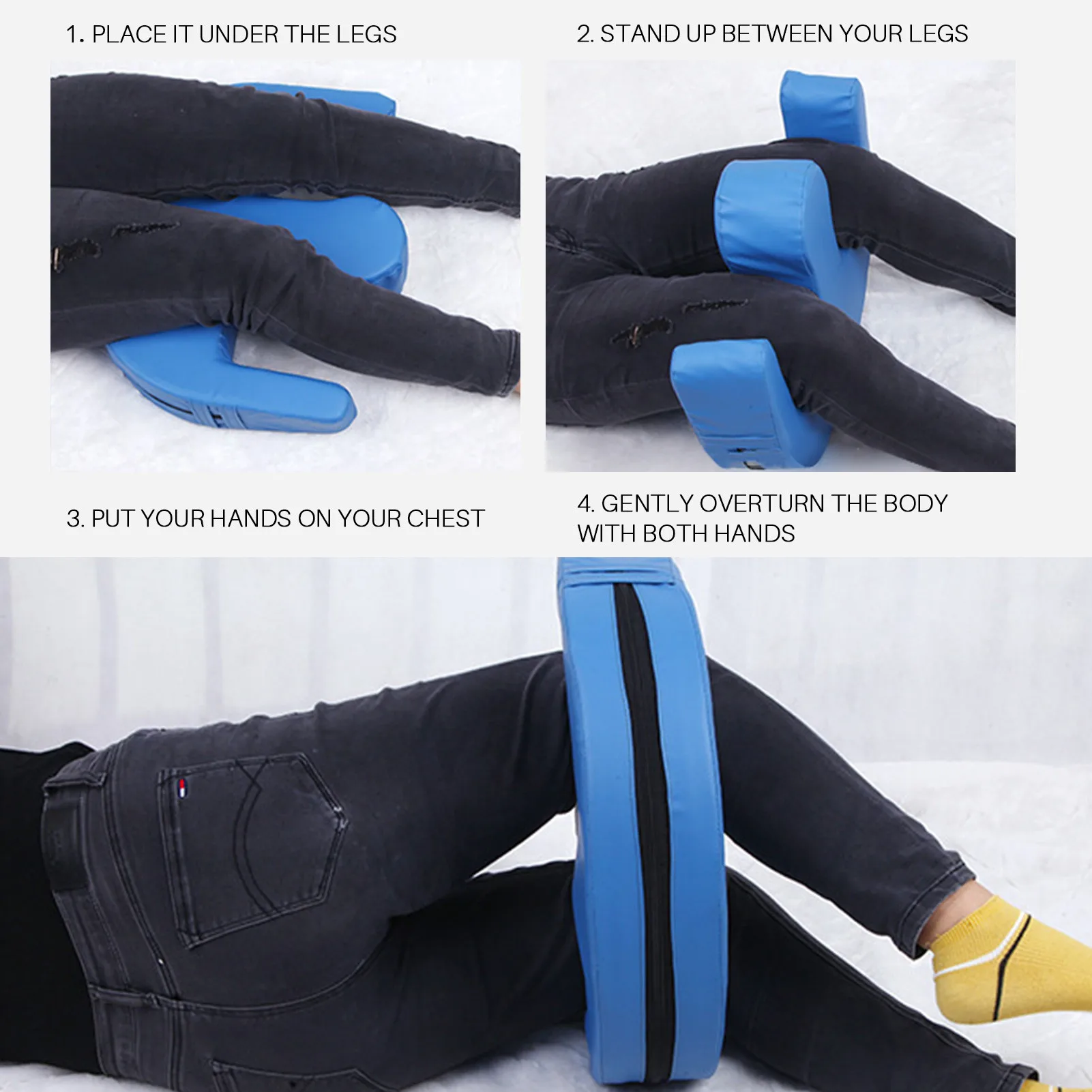 

Bed Rest Patient Turning Device Turning Device For Bed Patients Turning Pillow Stay Relaxed U-Shaped Transfer Pad Not Deform