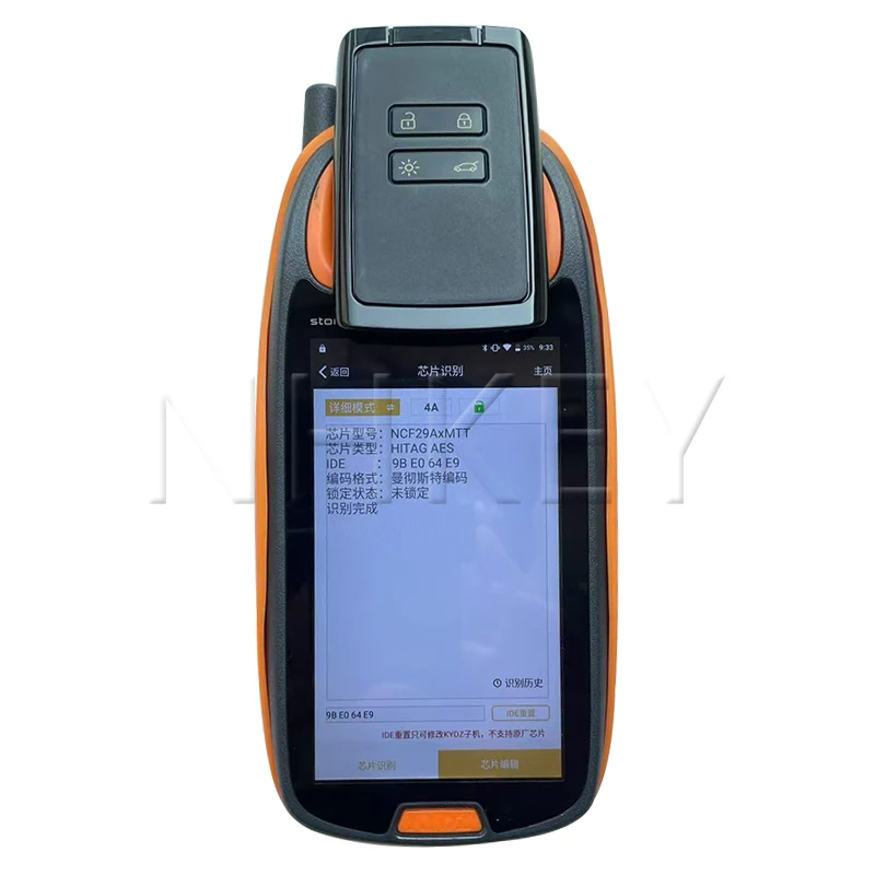 Фото NHKEY для Renault Kadjar Clio5 Zoe2 Koleos Captur Scenic Megane 2016-2022 4A NCF29xM чип 433 МГц автомобильный дистанционный ключ KR5IK4CH-01 №5
