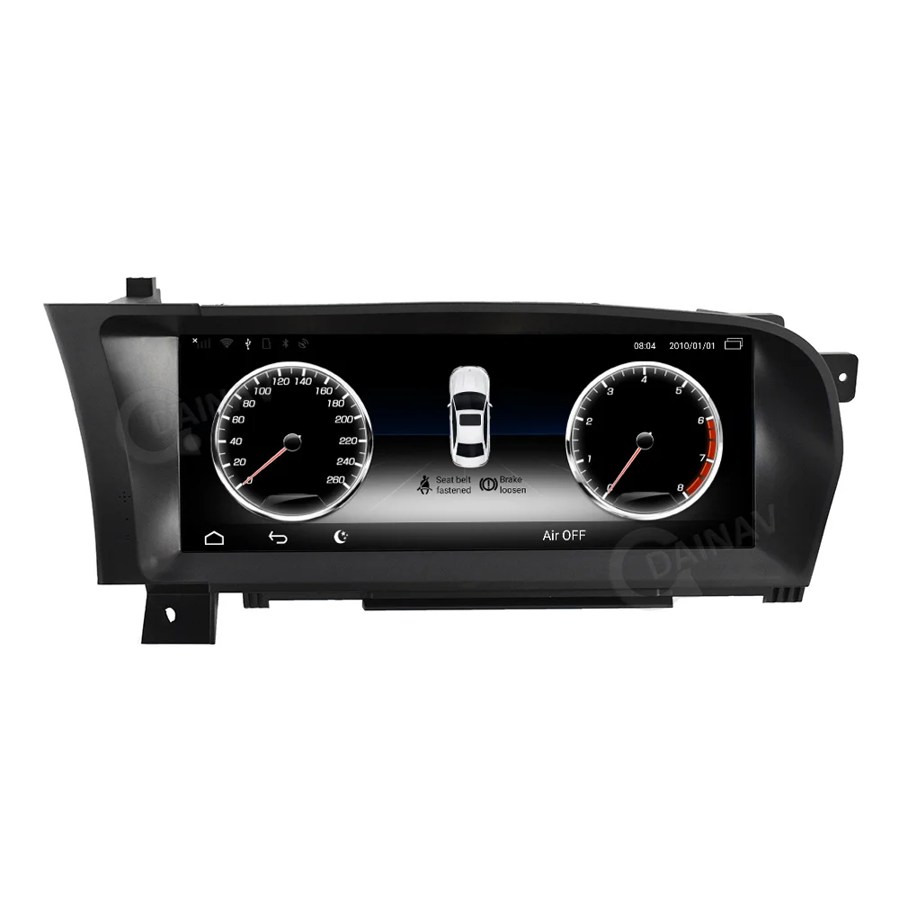 

2 Din Android 10 автомобильный стерео видеоплеер для Mercedes BENZ S W221 W216 CL 2005-2013 автомобильное радио Авторадио головное устройство GPS-навигация