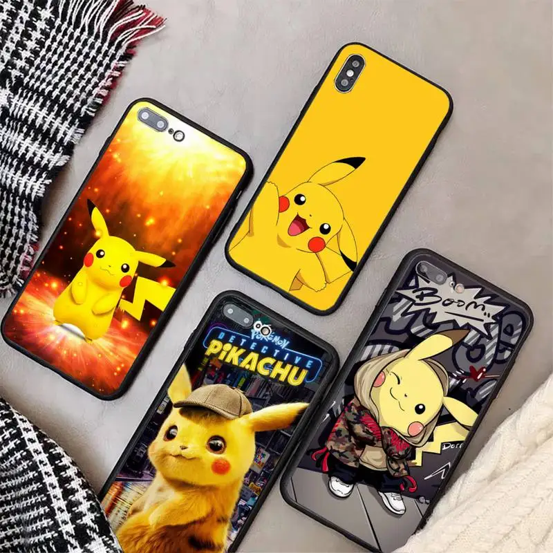 

Cute cartoon pikachu Phone Case For Honor 7A 8x 8s 8E 9x 10i 20s 10 20lite 30Pro V30 PLAY Nax Fundas Cover