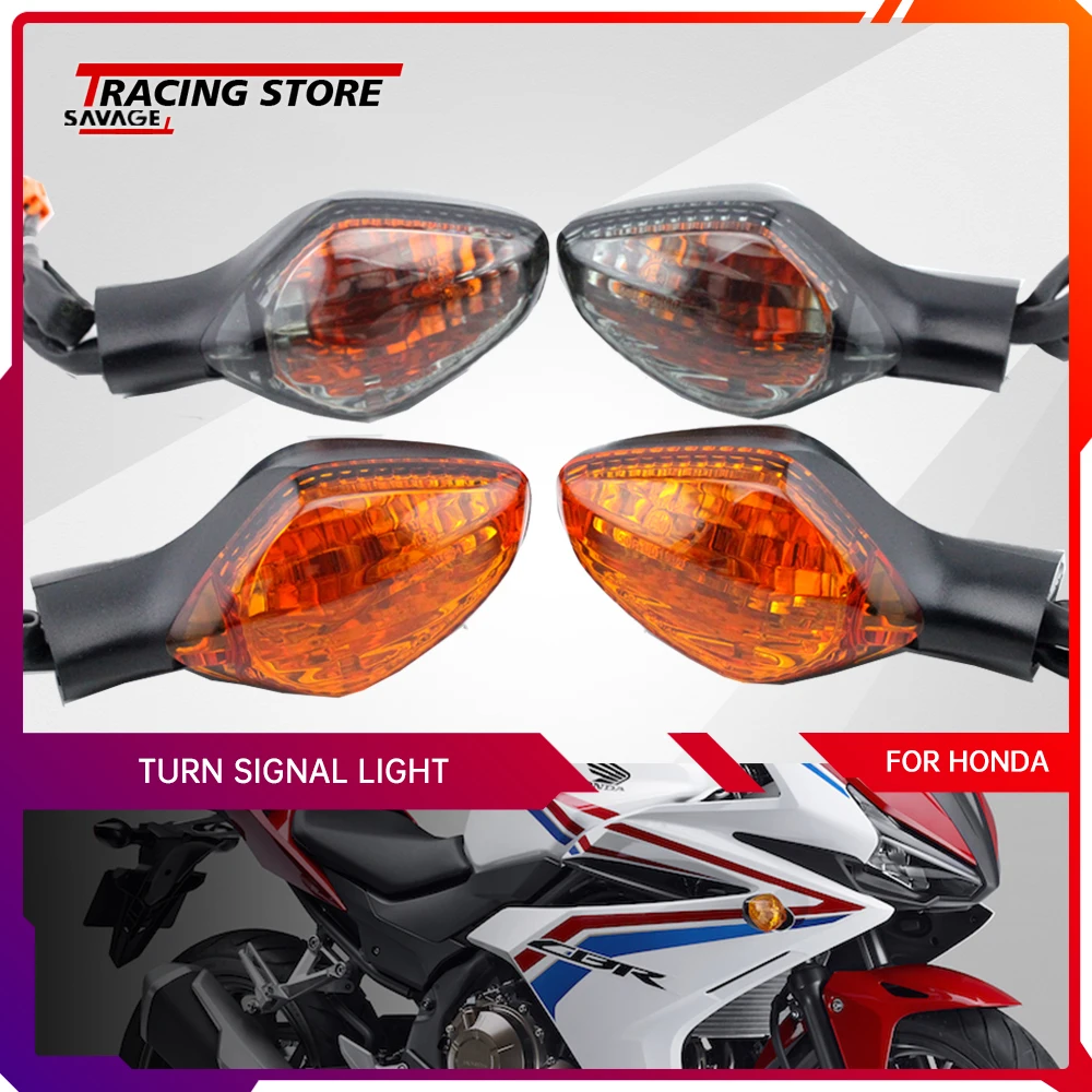 

Motorcycle Turn Signal Light For HONDA CB400 CB500 F/X CB650F CBR 400R 500R 650F 2014-2018 Indicator Lamp Flashing Moto Parts