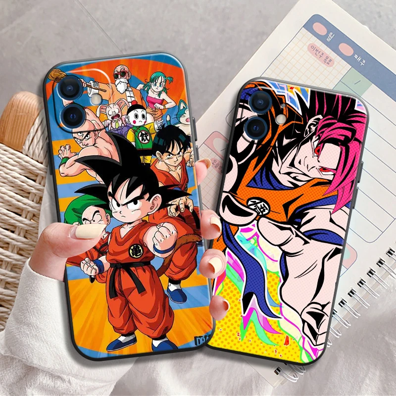 

Japan Anime Dragon Ball Funda Phone Case For iPhone 11 13 12 Pro Max 12 13 Mini X XR XS MAX SE 2020 7 8 6s Plus Celular Soft