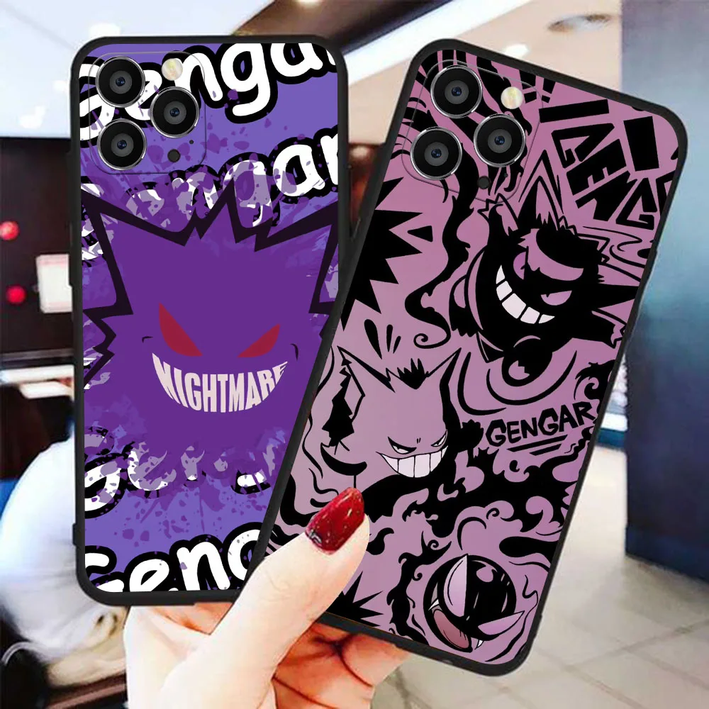 Силиконовый чехол для OPPO Reno 2 2F 2Z 3 6 6Z 7 7Z Find X3 X5 NeoLite Pro Plus MR-48 Pokémon Gengar