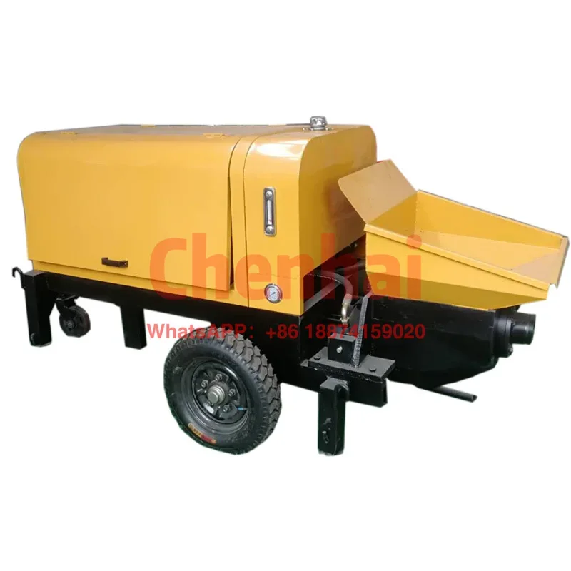 Цена производителя дизельный мини-насос для бетона малогабаритный портативный