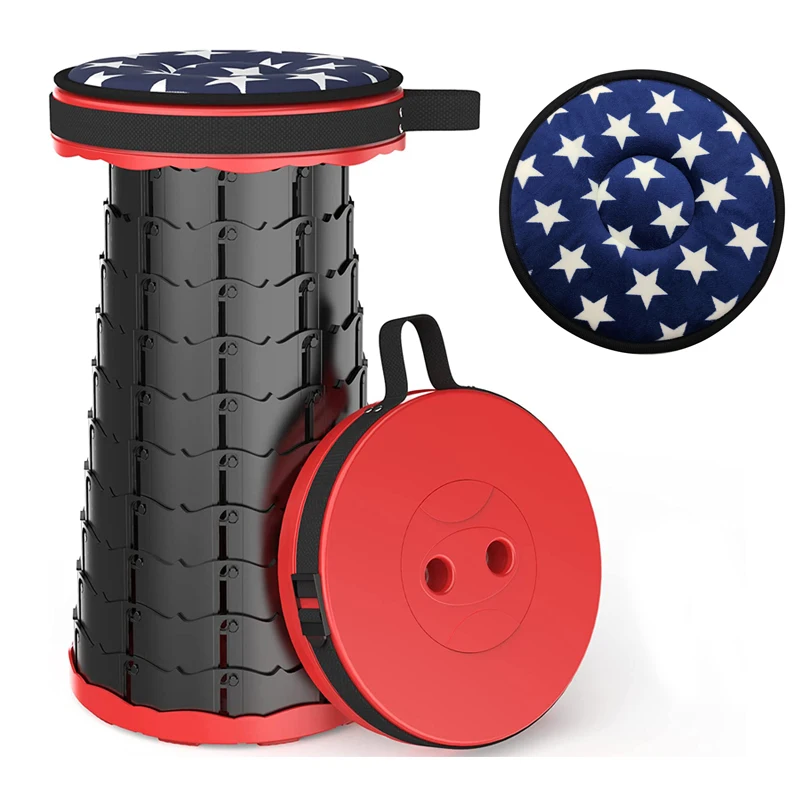 Складной выдвижной стул для путешествий кемпинга портативный складной