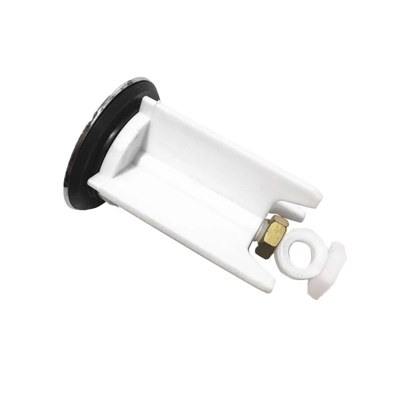 

Leakproof Replacement Bidet 40mm For Washbasin Nut Fixing Bathtub Drain Plug Bathroom Sink Durable Strainer Adjustable Height