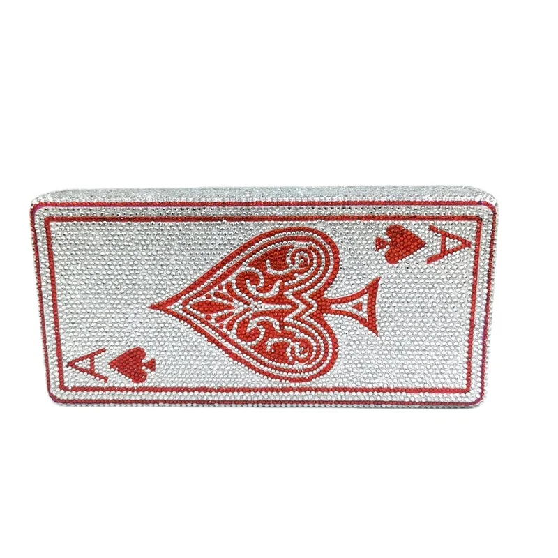 Новинка 2022 женская сумка с рисунком Ace в виде сердца модная кошелек