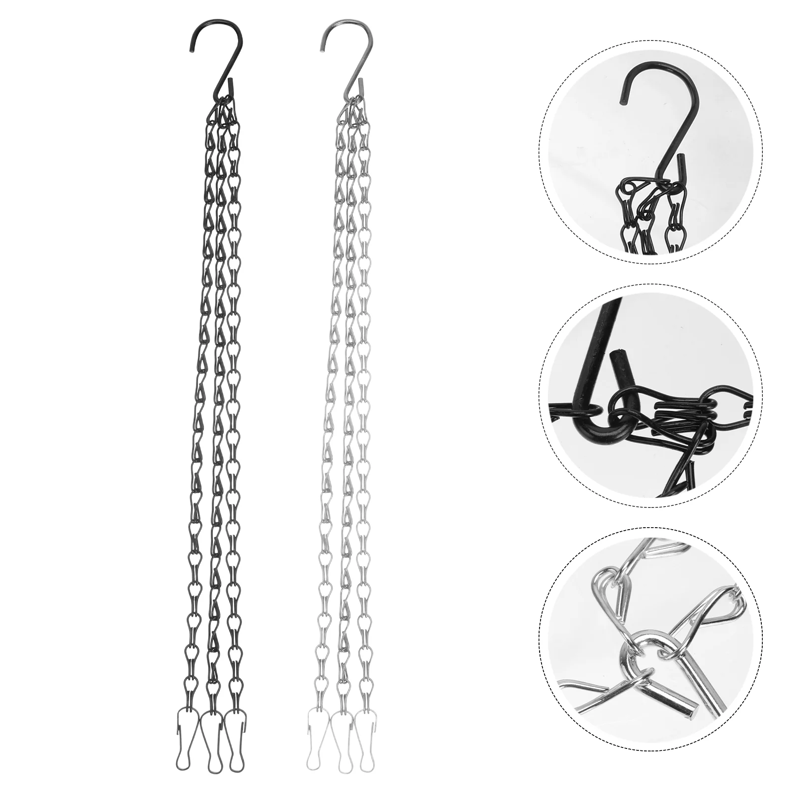 

Hanging Planter Chain Metal Garden Plant Hanger Chain Flower Pot Hanging Chain Hanging Lantern Chain