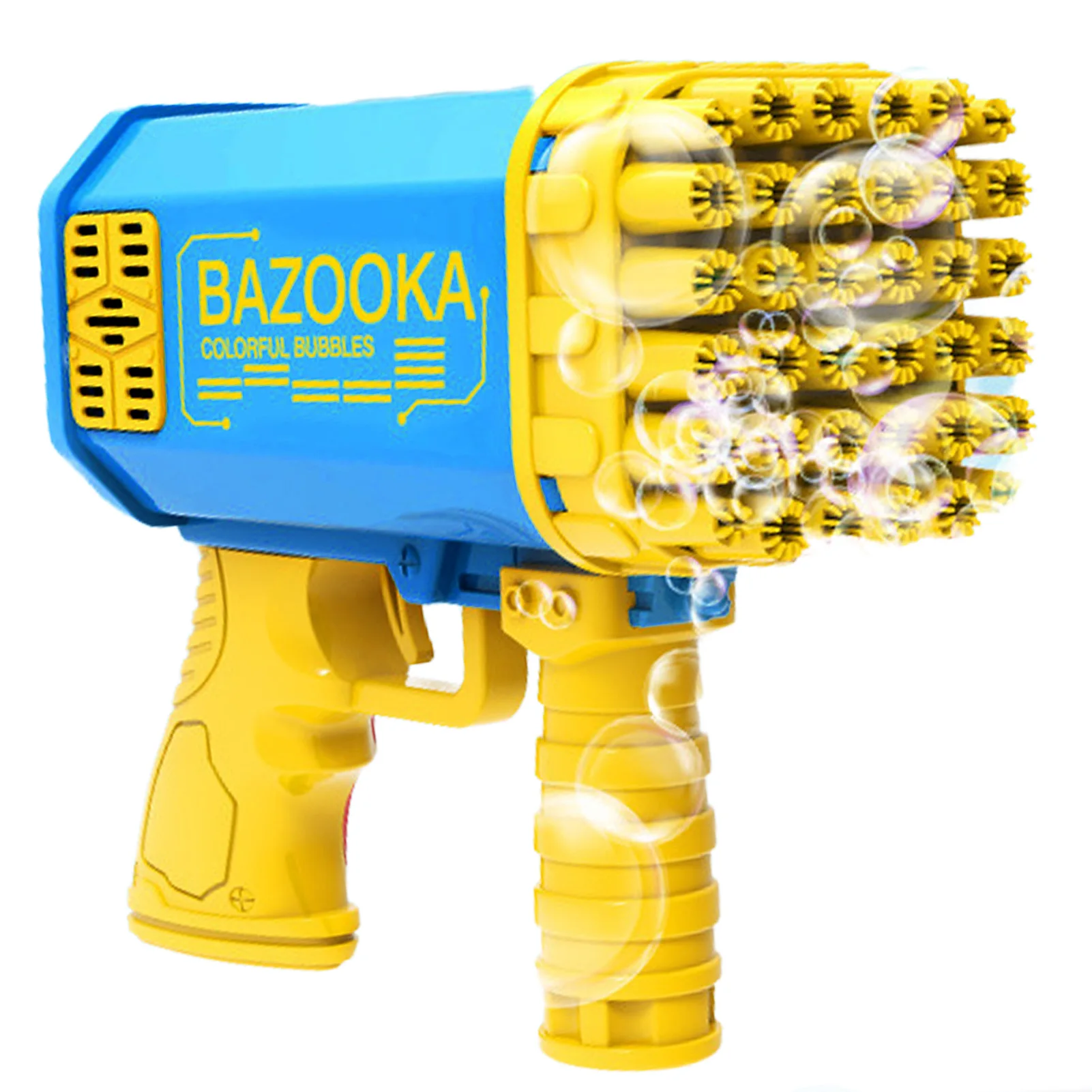 

36-Hole Bubble Guns For Kids Multi-Holes Bubble Guns Maker Machine Electric Bubble Blaster Rocket For Party Favors Summer Toys