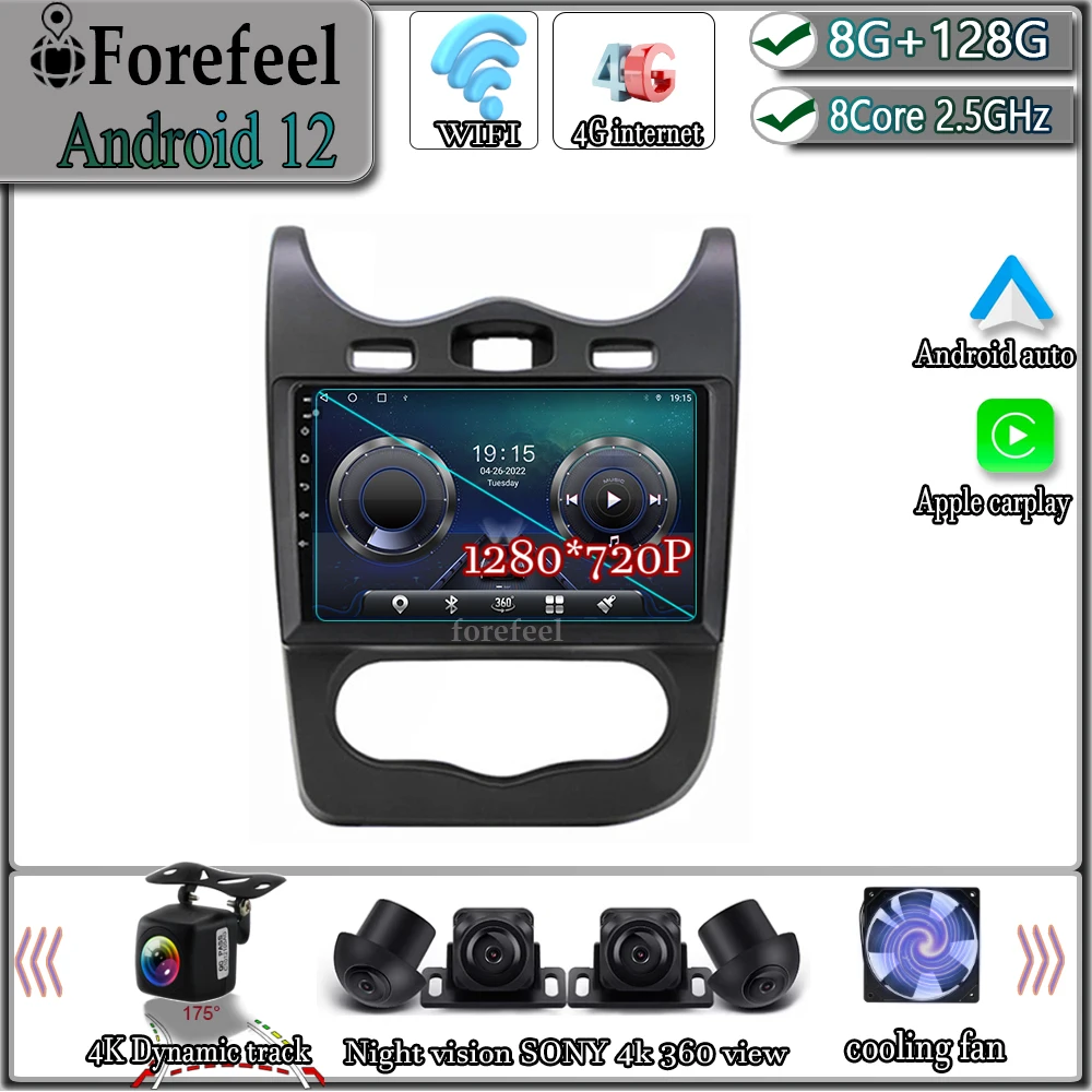 Android 12 для Honda Navetta 2 2015 - 2019 мультимедийная навигация GPS Видео Авторадио плеер