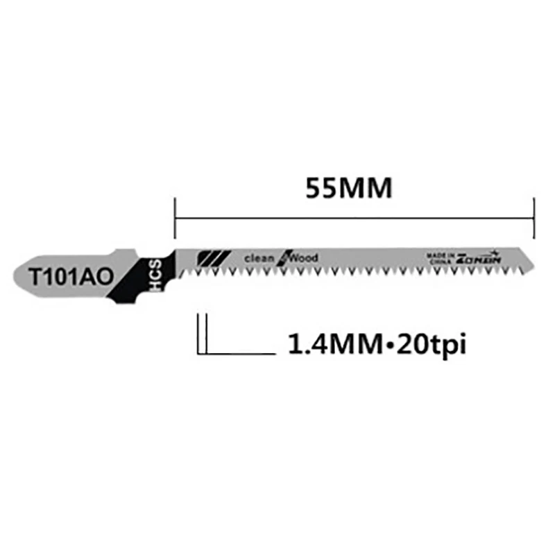 5 шт. T101AO HCS T-хвостовик ножовочные лезвия изогнутый Режущий инструмент для пилы по