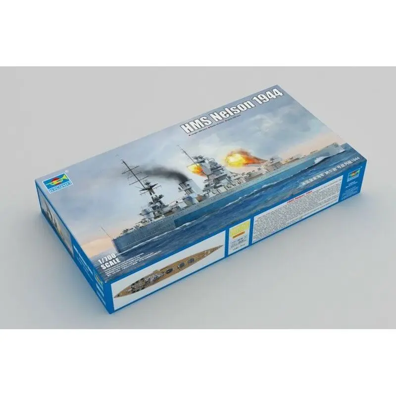 

Набор моделей Trumpeter 06717, 1/700 HMS, Нельсон, масштаб 1944