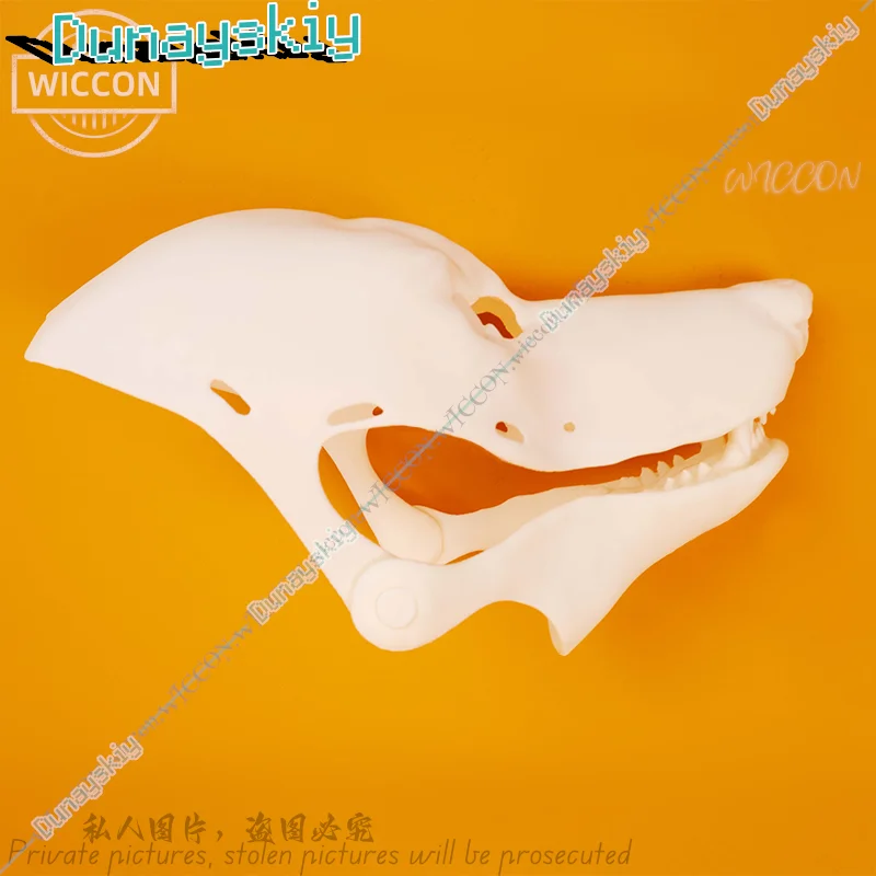 Реалистичный женский и мужской костюм для косплея с открытым ртом