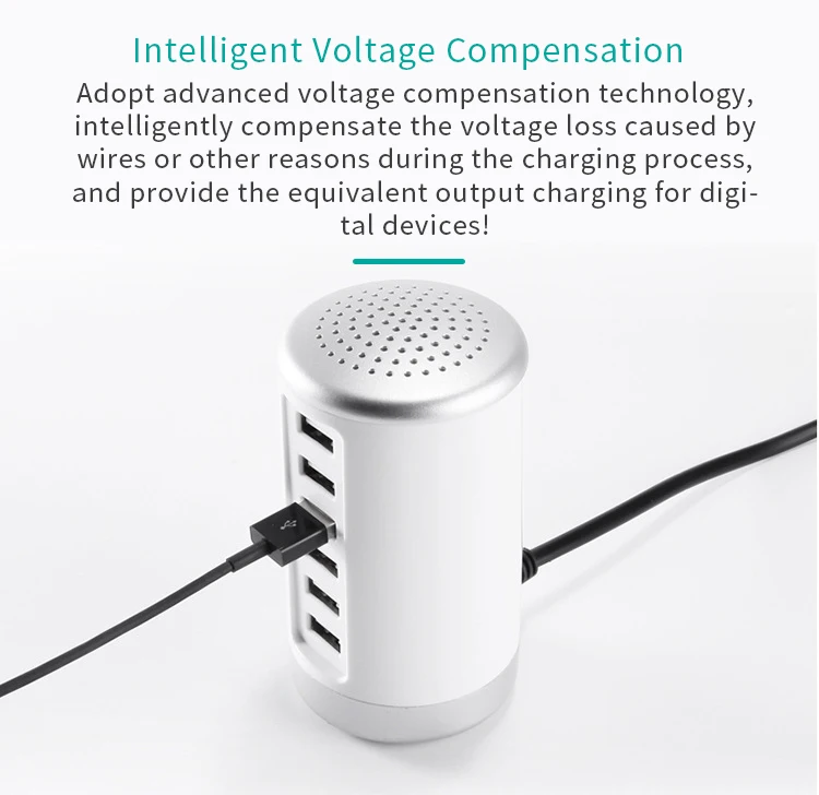 Зарядное устройство для быстрой зарядки 6 портов 30 Вт |